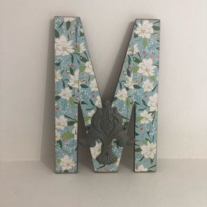 Floral M Wall Decor